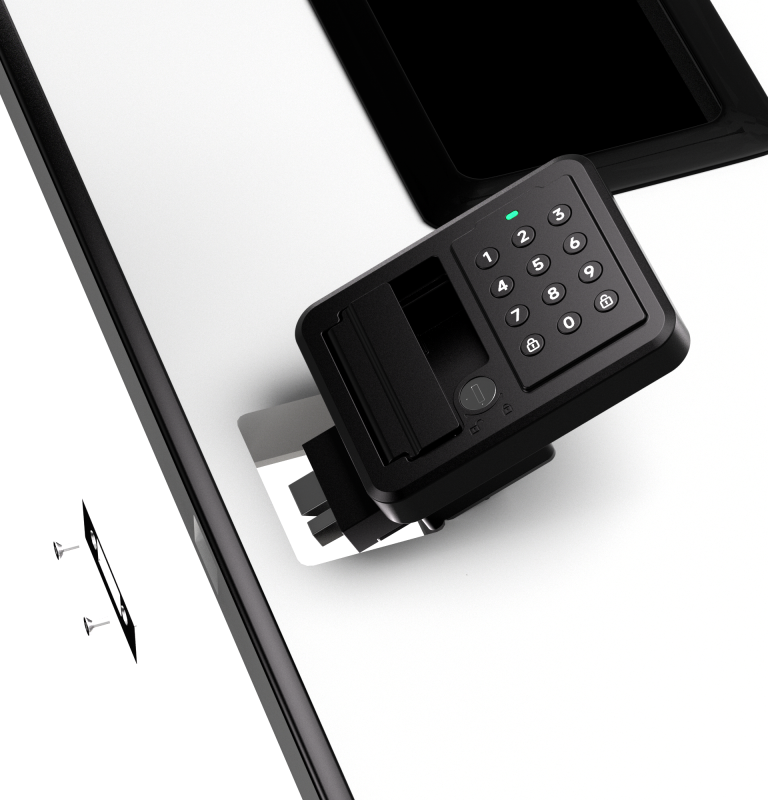 Installation of smart RV door lock