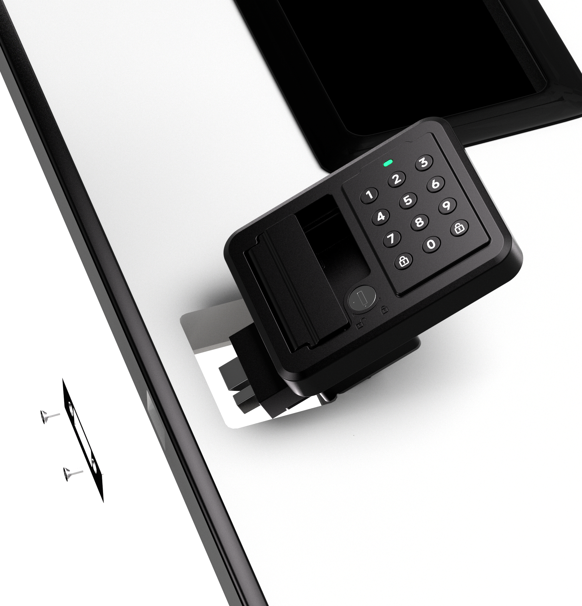 Installation of smart RV door lock